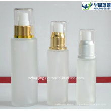 30ml 50ml 100ml Frosted Lotion Glass Bottle with Spray